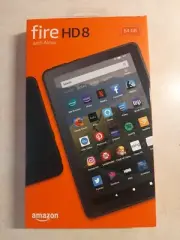 New Amazon Fire HD 8 10th Generation 64GB Wi-Fi 8in Display Black with Alexa