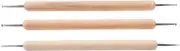 Generic Embossing Stylus Tracing Stylus Dotting Tools, 3 Pieces Quilling Tool Indentation Pen Double-end Rhinestones Gem Picker Tracing Transfer Paper for Art Pottery Clay Crafts