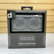Design Nation Portable Speaker System Rugged Style Mini Stereo New