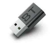Mini 2-in-1 USB Bluetooth Receiver,5.4 Wireless Audio Adapter 3.5mm Car Kit M...