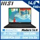 【13代新機】MSI 微星 Modern 14 H D13MG-019TW 14吋 商務筆電