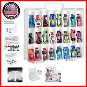Versatile Double-Sided Organizer Box for Toy Cars and Small Collectibles