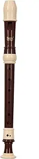 ZIEM ABS Descant Recorder 8 Hole Baroque Style Recorders Instrument Detachable with Finger Rest and Carrying Bag Classroom Wind Musical Instruments Coffee