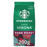 Starbucks Caffe Verona Dark Roast Ground Filter Coffee 200g