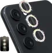 Camera Protection for Samsung Galaxy A55 5G, Tempered Glass Screen Protector, Scratch-Resistant Protective Glass Accessories, Premium Camera Glass for Samsung Galaxy A55 5G, Colourful Design