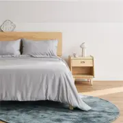 Ecosa Bamboo Bedding - Quilt cover / Super King / Grey