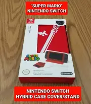 BRAND NEW SUPER MARIO NINTENDO SWITCH HYBRID CASE COVER/STAND + SCREEN PROTECTOR