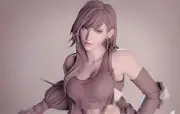 m11 Garage Kit Figure White Gk Unpainted Ff Tifa 1/6 260Mm