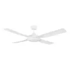 Bondi AC 52" Eglo Ceiling Fan with LED Light White