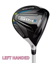 New Taylormade Sim 2 Max D 3 Wood 16º Graphite Seniors Cover Left Handed I431