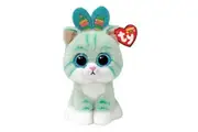 TY Beanie Boos Gumdrop Cat Teal Kids Plush Stuffed Toy 15.5cm 3y+ Regular