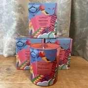 VILA HERMANOS Musk & Monoi Soy Wax Candles - set of 3– 7 Oz Single Wick NEW