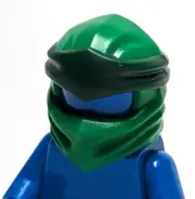 Lego - Minifigure Headgear - Green, Ninja Wrap