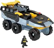 Imaginext DC Super Friends Batman Toys Transforming Bat-Tank with Lights Sounds Figure & Projectiles for Preschool Kids Ages 3+ Years