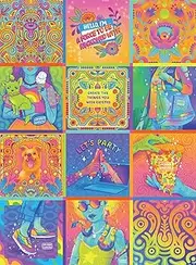 [Buffalo Games] Jenna Luecke - Bonjour - Neon Collage - 1000 Piece Jigsaw Puzzle for Adults Challenging Puzzle Perfect for Game Nights - Finished Puzzle Size is 26.75 x 19.75