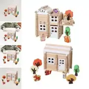 DIY Building Blocks House Parent Child Interaction Construction Building for