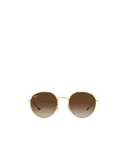 Ray-Ban Round Frame Sunglasses 50 Brown