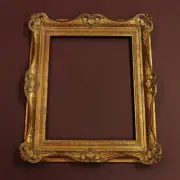 16" x 20" Custom Open Corner & Center Ornate Handmade Picture Frame Made In USA