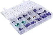 COSMEVIVI 225pcs Rubber Gasket Assortment Kits Seal Automotive Ac Compressor Seals Repair Accessories Australia's