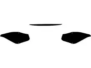 Rvinyl Tail Light Tint Covers Compatible with BMW 6-Series 2004-2010 - Smoke