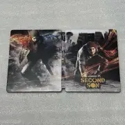 InFamous Second Son Custom made G2 Steelbook Case For PS3/PS4/PS5 (No Game) New