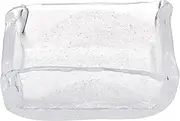 Yoshinuma Glass White Snow Glass Bowl, Pot, Plate, Small Bowl, 4.3 inches (11 cm), Made in Japan, Tableware