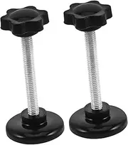 TOBBOMEY 2pcs Ergonomic Replacement Mobility Hand Knobs for Rollators Comfortable Grip with Rounded Edges Tool Assembly Walker Parts for Easy Installation and Daily Use