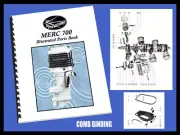 Mercury MERC 700 - Illustrated Parts Book 37 Pages - Diagrams & Part Numbers!