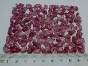 256 Carat Natural Rodolite Garnet Facet Tansparent Rough From Tanzania Africa