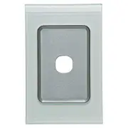 CLIPSAL SATURN 4031VHOM - 1 Gang 30 Series Grid And Surround (Ocean Mist)