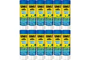12 Pack UHU ReNature Glue Stick Magic Blue 40G Sticks Plant Based Bulk
