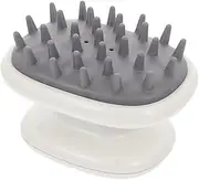 FONDOTIN Manual Scalp Massage Shampoo Brush Ergonomic Exfoliator for Dandruff Deep Cleansing Scalp Scrubber Lightweight Shower Comb for Home Use Promotes and Relaxation