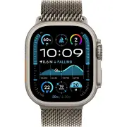 Apple Watch Ultra 2 49mm Natural Titanium Case GPS + Cellular Loop (S) (Milanese)