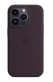Silicone Phone Case Compale With Iphone 14pro Elderberry