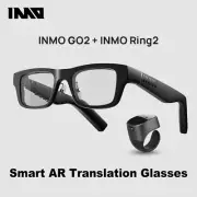 INMO GO 2 GO2 Wireless Smart AR Glasses Translation Travel with Bluetooth Ring 2