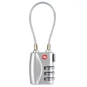 Portable Anti-theft Password Lock Mini Bag Small Padlock Customs Password Zinc Alloy Lock _Silver