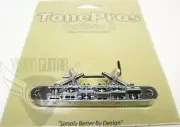 TonePros ABR1 Replacement Tune-O-Matic Bridge AVR2-C CHROME