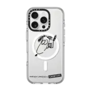 iPhone 16 Pro Clear Case MagSafe Compatible Doggy by Matthew Langille