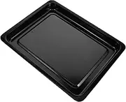 ibasenice Rectangle Enamel Roasting Pan Durable Induction Oven Baking Sheet for Versatile Cooking for Daily Use Special Occasions for Grilling Meats Vegetables