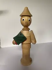 Pinocchio Wooden Toy Czech Republic New