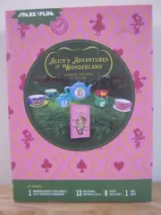 Alice's Adventures In Wonderland Classic Edition & Paintable Ceramic Tea Set NEW