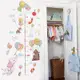 五象設計 身高貼011 壁貼 氣球動物 身高貼 可愛溫馨 牆壁裝飾 貼畫 幼兒園 教室 佈置 裝飾 牆貼 壁畫