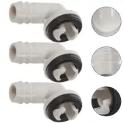 3 Pcs Window Air Conditioner Drain Ac Kit Replacement Part for Connector
