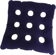 Inflatable Back Cushion for Wheelchair Comfortable Chair Pad for Patients Lightweight and Portable for Office Home Travel and Dining Use Blue