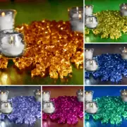 2400 Crystal Like MINI ICE CUBES Wedding Party CENTERPIECES Vases Filler SALE