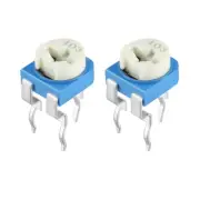 50 Pcs 10K Ohm Variable Resistors Top Adjustable Potentiometer