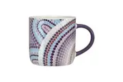Maxwell & Williams 480 ml Lou Martin Artistic Porcelain Uplift Mug - Purple