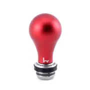 Hybrid Racing Shift Knob & Shift Boot Collar Combo - Dust Red & Stainless Steel