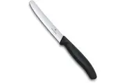 1PK Victorinox Swiss Classic Steak & Tomato Knife, Black VIC-6.7833 Serrated