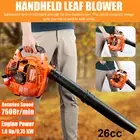 26CC Petrol Leaf Blower Lightweight Handheld Blower 2 Stroke 400CFM Engine 2023